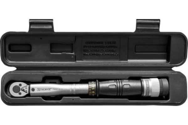 Динамометрический ключ THORVIK TWM14630 1/4DR, 6-30 Нм 53565