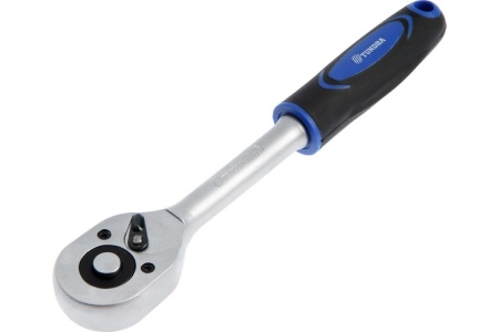 Вороток TUNDRA с трещоткой, квадрат 3/8", 72 зуба, CrV 1799951
