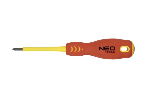 Крестовая отвертка NEO Tools PZ1x80 мм 1000 В CrMo 04-062