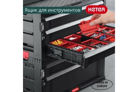 Ящик для инструментов Keter 5 DRAWERS TOOL CHEST SET блок из 5 секций для инструмента 17199301