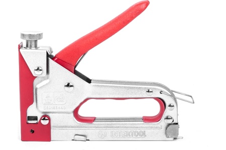 Механический скобозабивной пистолет INTERTOOL под скобу 11.3*0.7*4-14мм RT-0102