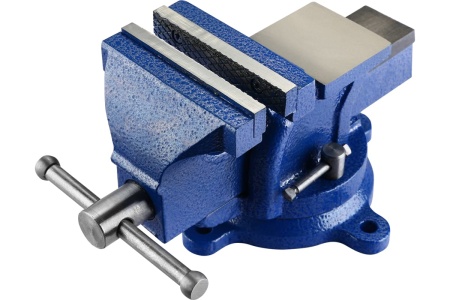 Слесарные тиски DEKO CL10, поворотные, 100 мм 065-0962