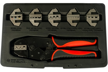 Клещи для обжимки клемм в наборе, 7шт KT TOOLS KA-1278