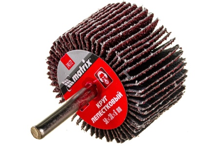 Круг лепестковый (50x30x6 мм; P 40) для дрели MATRIX 74172