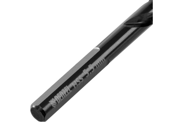 Сверло по металлу Golden Tip 5.5 мм, HSS-Tin, 10 шт, DIN 338 Denzel 717214