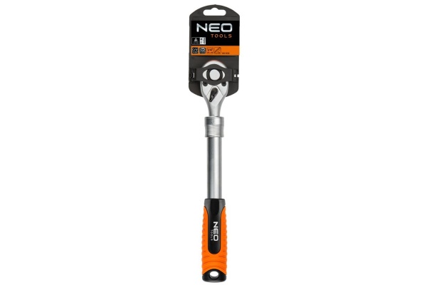 Трещоточный телескопический ключ 1/2, 305-445 мм NEO Tools 08-515