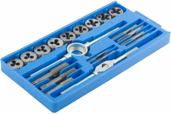 Набор метчиков и плашек FIT 70780, 20 шт