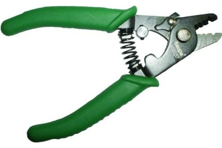 Стриппер для снятия изоляции на волоконно-оптическом кабеле 250 мкм, 900 мкм и 2-3 мм HAUPA 200057