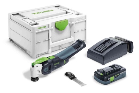 Аккумуляторный многофункциональный инструмент FESTOOL Vecturo OSC 18 HPC4 0 EI-Plus 576595