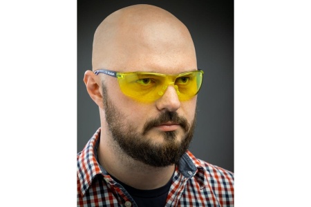 Защитные очки ЗУБР Болид желтые 110486