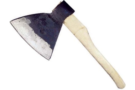 Топор в сборе Россия Мясоруб кованый, деревянное топорище 430 мм 21657