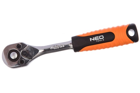 Трещоточный Ключ NEO Tools 1/4", 145мм 08-504 Трещоточный Ключ NEO Tools 1/4", 145мм 08-504