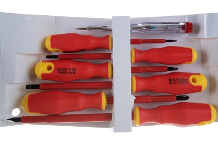 Набор диэлектрических отверток до 1000В СИБРТЕХ 7шт 12936