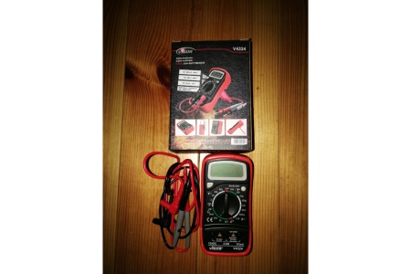 Цифровой электронный мультиметр VIGOR V4324
