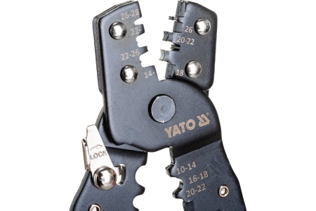 Инструмент для обжима и зачистки проводов YATO YT-2256