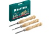 Набор ручных резцов по дереву KRAFTOOL Precision-3 3 шт 18369