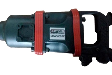 Пневматический ударный гайковерт KraftWell 1", 3600 Нм KRW3600IW