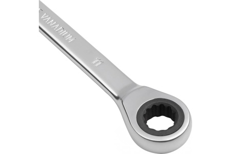 Комбинированный ключ с трещоткой 11мм AV Steel  AV-315011