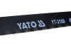 Ножовка по металлу YATO 300мм с деревянной ручкой YT-3160