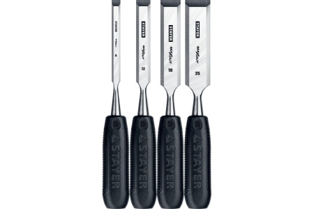 Набор стамесок Stayer Max-Cut с пластмассовой рукояткой, 5шт 1820-H5_z01