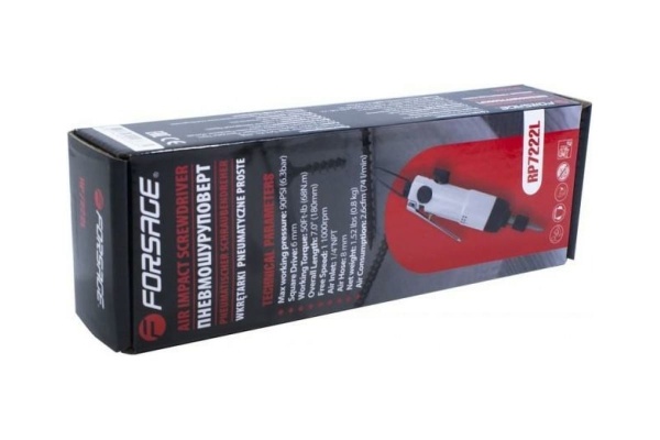 Прямой пневмошуруповерт Forsage F-RP7222L 50338