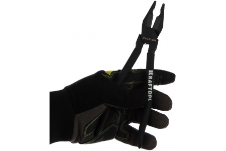 Плоскогубцы Kraftool "KarbMax" комбинированные с твердосплавными вставками покрытие оксидированное с полировкой 220 мм 22018-1-22