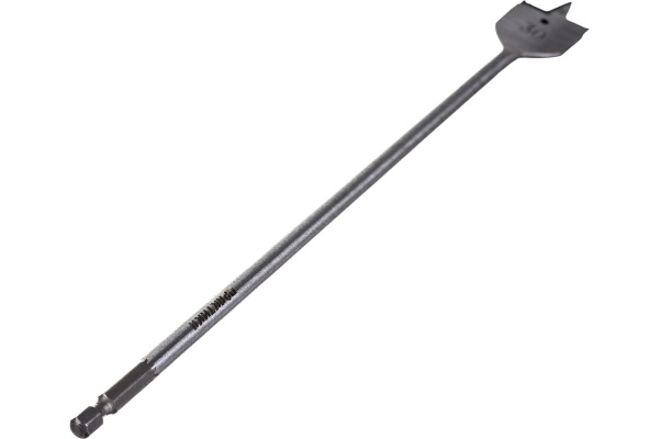 Сверло перовое по дереву (30х300 мм) ПРАКТИКА 774-245 Сверло перовое по дереву (30х300 мм) ПРАКТИКА 774-245