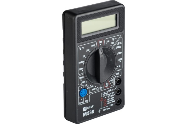 Цифровой мультиметр IEK Universal M838 1356520 TMD-2S-838