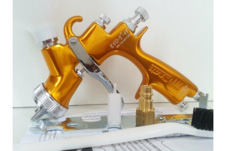 Окрасочный пистолет с верхним пластиковым бачком RADEX Star EVO-T-4F EVO-T-4F-145G