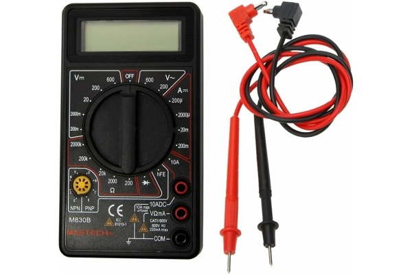 Мультиметр Mastech M830B, цифровой, 57598