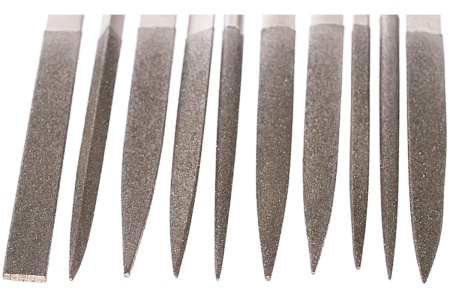 Набор алмазных надфилей 10 шт. MATRIX 15832