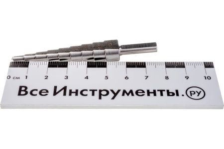 Сверло ступенчатое (4-12 мм; 9 ступеней; HSS) по металлу FIT IT 36394