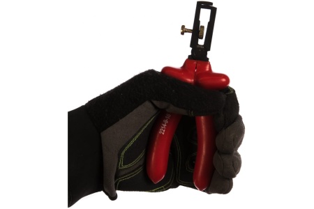 Диэлектрические пассатижи МАСТЕР ЭЛЕКТРИК для зачистки проводов, 160мм Зубр 2214-9-16_z*02