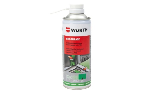 Спрей-смазка WURTH БЕЛ. ПЛАСТИЧ. СТАНДАРТ 400мл 5997554042090 1