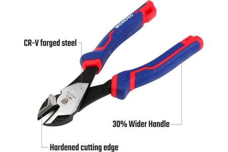 Усиленные бокорезы WORKPRO 180 мм (7 дюймов) CR-V WP231023