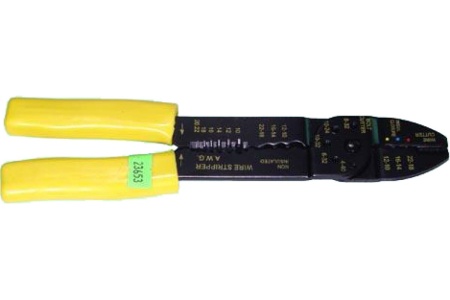 Клещи CNIC 225 мм 9" для снятия изоляции и обжима кабеля JRF-CSP-302 24653