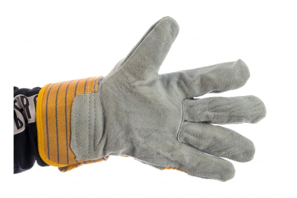 Износоустойчивые спилковые перчатки MOS 10.5" 12442М
