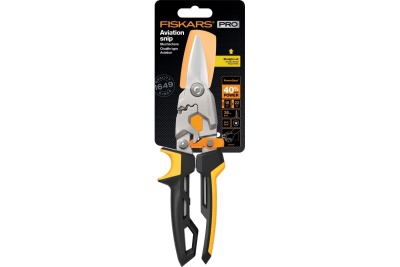 Ножницы для металла Fiskars прямые PowerGear 1027207