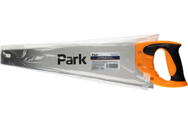 Ножовка по дереву PARK с двухкомпонентной ручкой, 45 см 104581