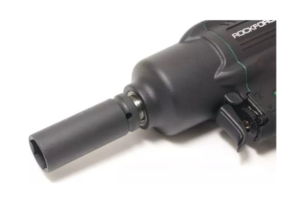 Ударный пневмогайковерт с регулировкой усилия ROCKFORCE набор головок RF-82549K4