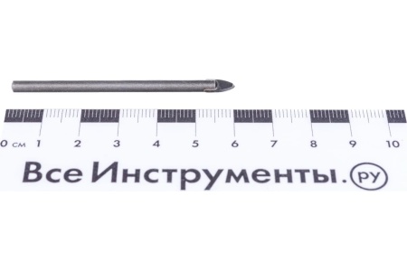 Сверло по керамической плитке (4 мм; цилиндрический хвостовик) MATRIX 72814