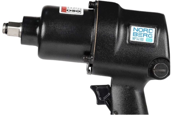 Ударный пневмогайковерт NORDBERG 1/2", 1000Нм NP14100
