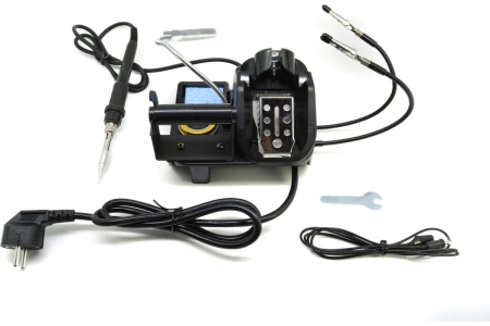 Паяльник W.E.P 926 LED-IV 60W с лупой и держателем плат М7752078
