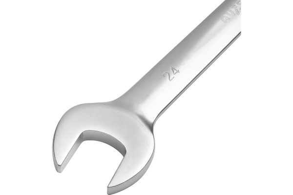 Комбинированный ключ с трещоткой 24мм AV Steel  AV-315024