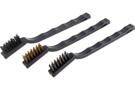 Набор щеток для зачистки поверхностей РемоКолор нержавеющая сталь, латунированная сталь, полипропилен, 3шт. 11-2-017