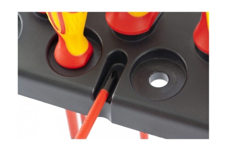 Набор диэлектрических отверток до 1000В, тестер, CrMo, 8шт GROSS 12950