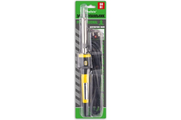 Паяльник Belsis 60 Вт, двухкомпонентная пластиковая ручка BSI0360