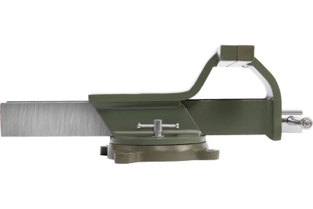 Тиски СИБРТЕХ слесарные, 200 мм, стальные, поворотные 18621