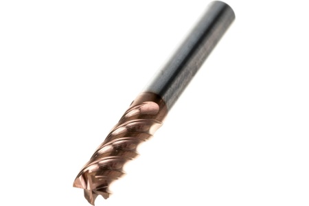 Фреза концевая твердосплавная до 65 НRC Серия 310 (6х16х50 мм; 4-х перая; TiAlSIN; 45 градусов; хв-к 6 мм) Partner 310060