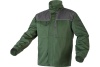 Рабочая куртка HOEGERT TECHNIK RUWER, темно-зеленая, р.2XL HT5K359-2XL